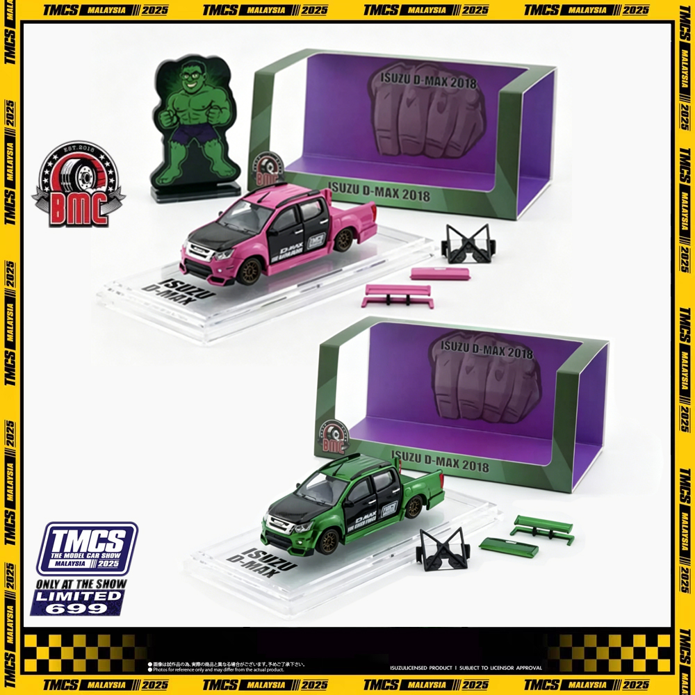 Car Accessories Malaysia - In Stock BMC 1:64 Isuzu D-Max
