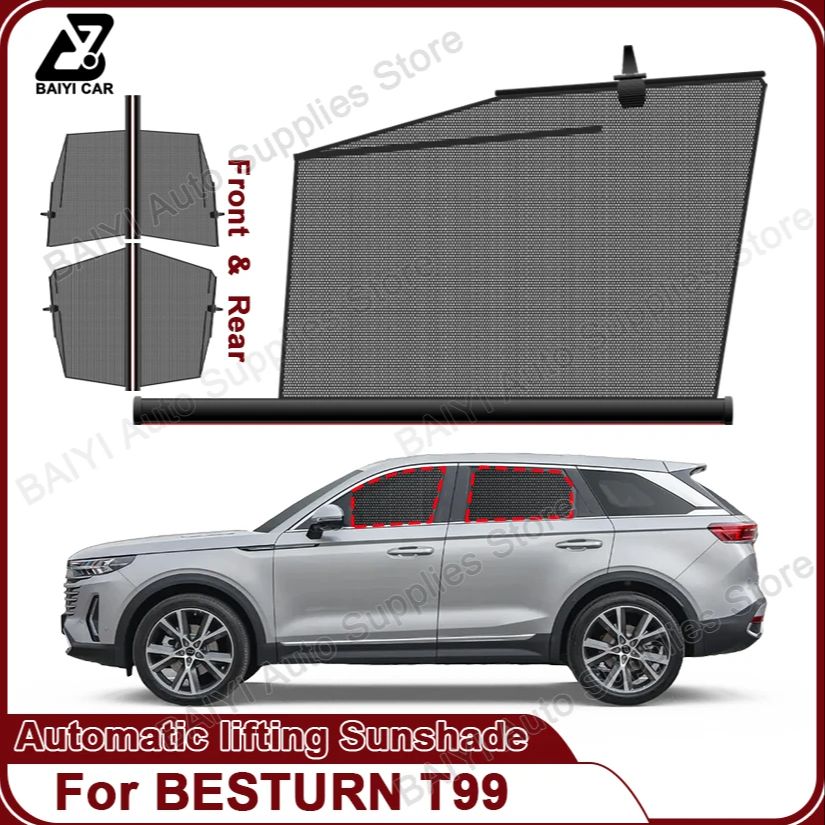 Automatic Car Sunshade - For BESTURN T99 car Side window