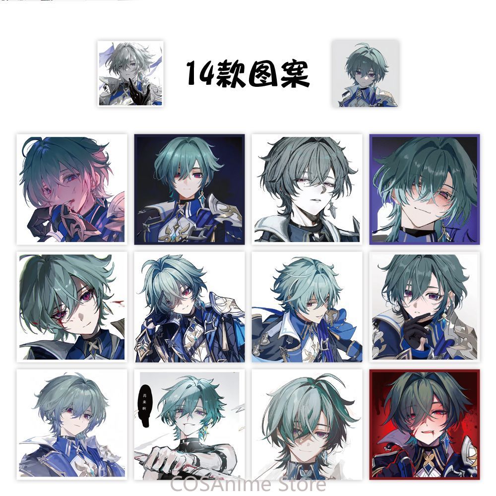 Car Accessories Sticker - Anime Lohen Genshin Impact Q Version