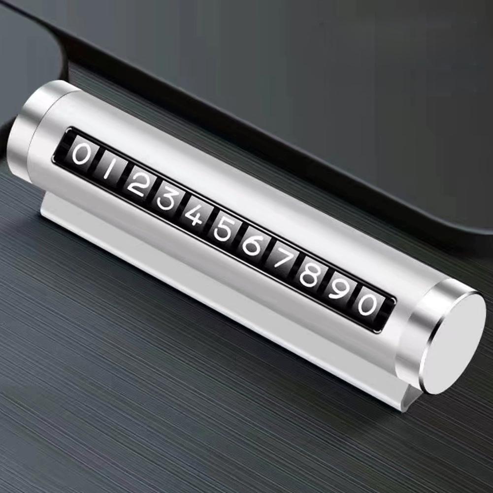Metal Car Temporary Parking Ca - Car Accessories Sticker บทวิจารณ์และราคา