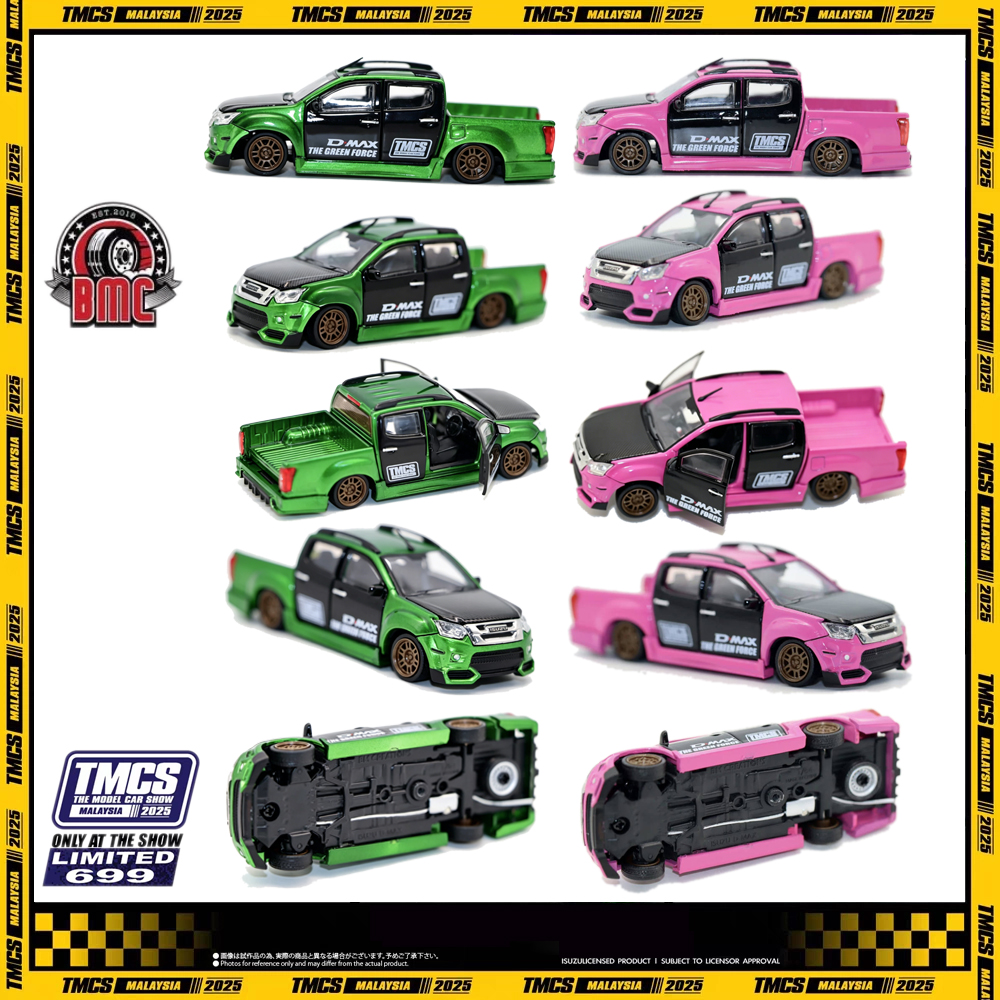 In Stock BMC 1:64 Isuzu D-Max  - Car Accessories Malaysia บทวิจารณ์และราคา