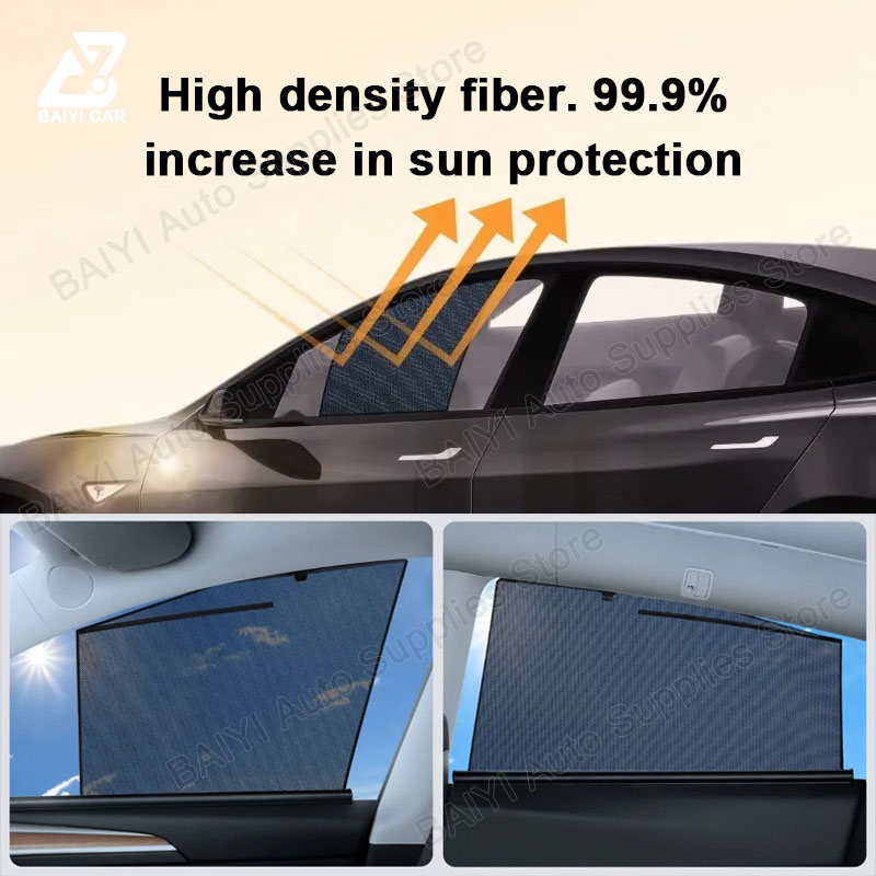 For BESTURN NAT car Side windo - Automatic Car Sunshade บทวิจารณ์และราคา