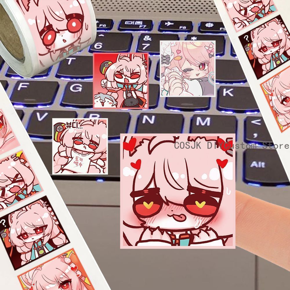 500Pc/Roll Anime Zenless Zone  - Car Accessories Sticker บทวิจารณ์และราคา
