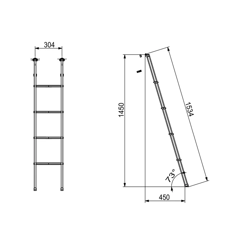 FORRV indoor ladder, step-by-s - Car Accessories Bunnings บทวิจารณ์และราคา