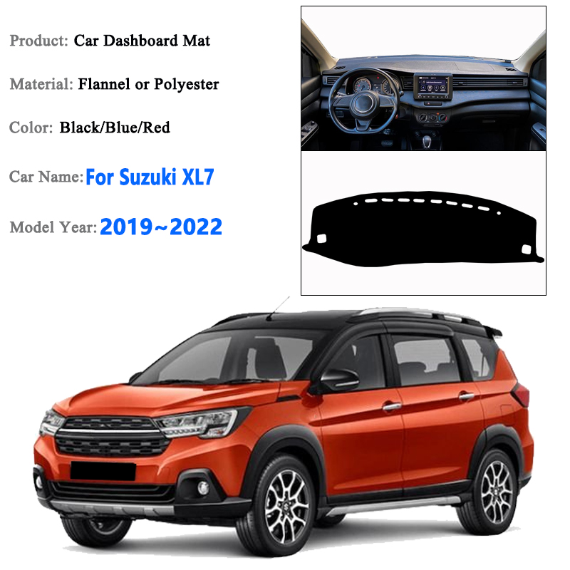 Car Dashboard Cover Dash Mat f - Car Accessories Sticker บทวิจารณ์และราคา