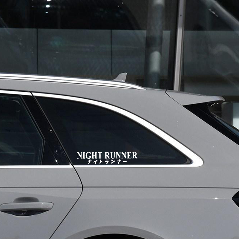 G004 20x4CM Car Sticker NIGHT  - Car Accessories Banner บทวิจารณ์และราคา