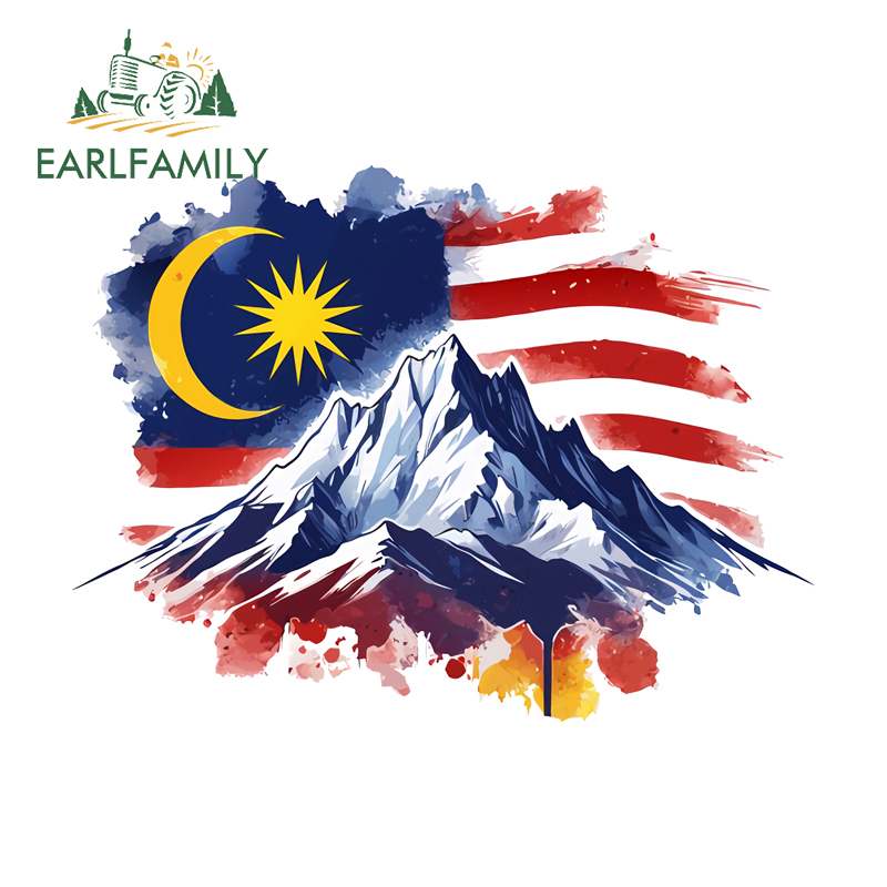 EARLFAMILY Malaysia Flag Bumpe - Car Accessories Malaysia บทวิจารณ์และราคา