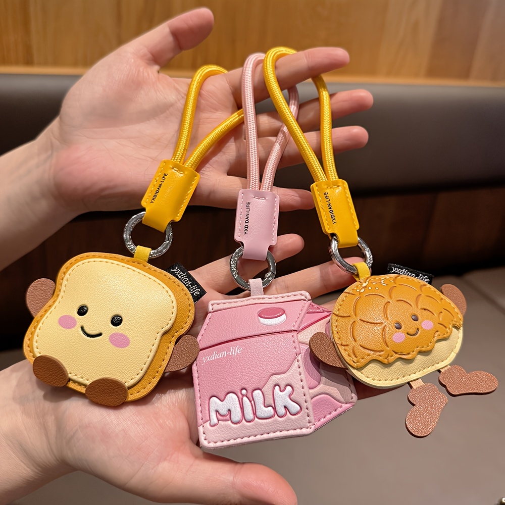 1 Cute PU leather keychain, to - Car Accessories Bunnings บทวิจารณ์และราคา