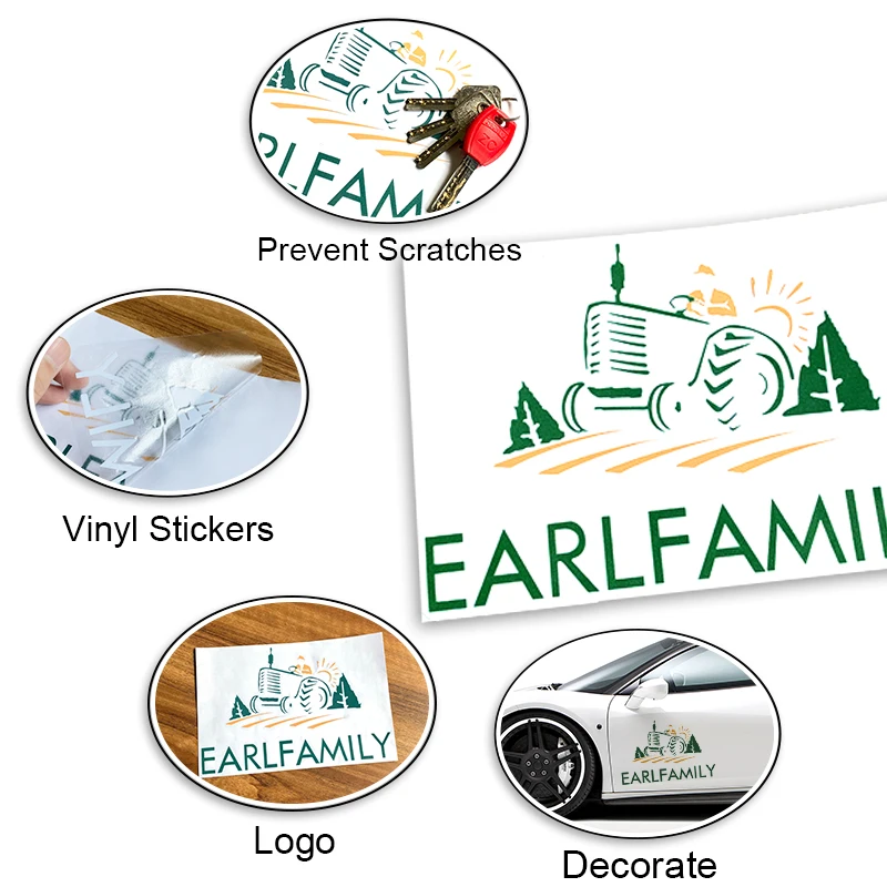 EARLFAMILY 13cm x 9cm For OMG  - Car Accessories Omg บทวิจารณ์และราคา