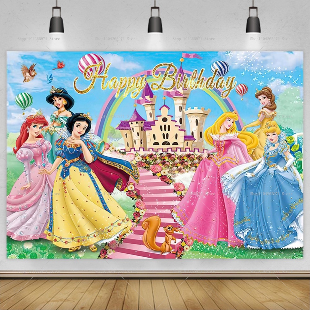 Disney Princess Serie Birthday - Car Accessories Banner บทวิจารณ์และราคา