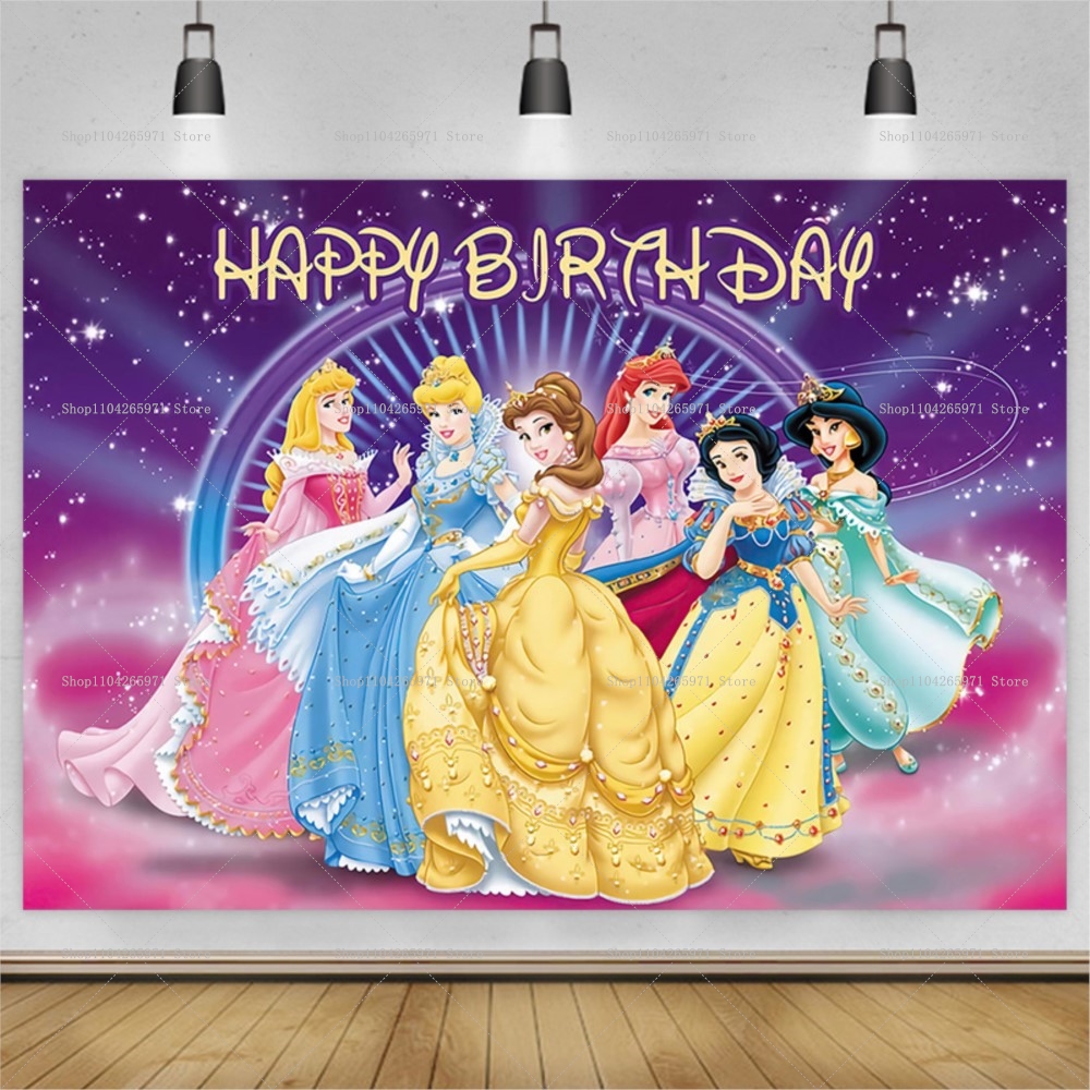 Disney Princess Serie Birthday - Car Accessories Banner บทวิจารณ์และราคา