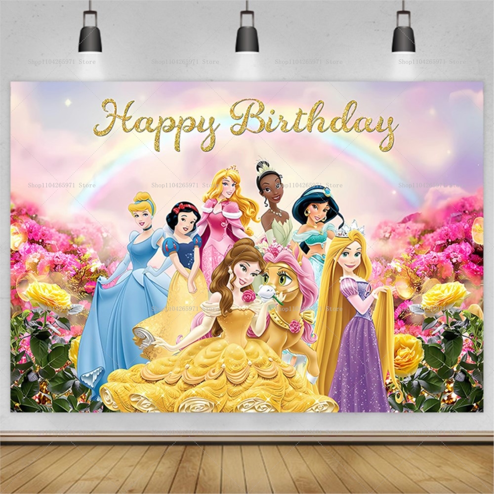 Disney Princess Serie Birthday - Car Accessories Banner บทวิจารณ์และราคา