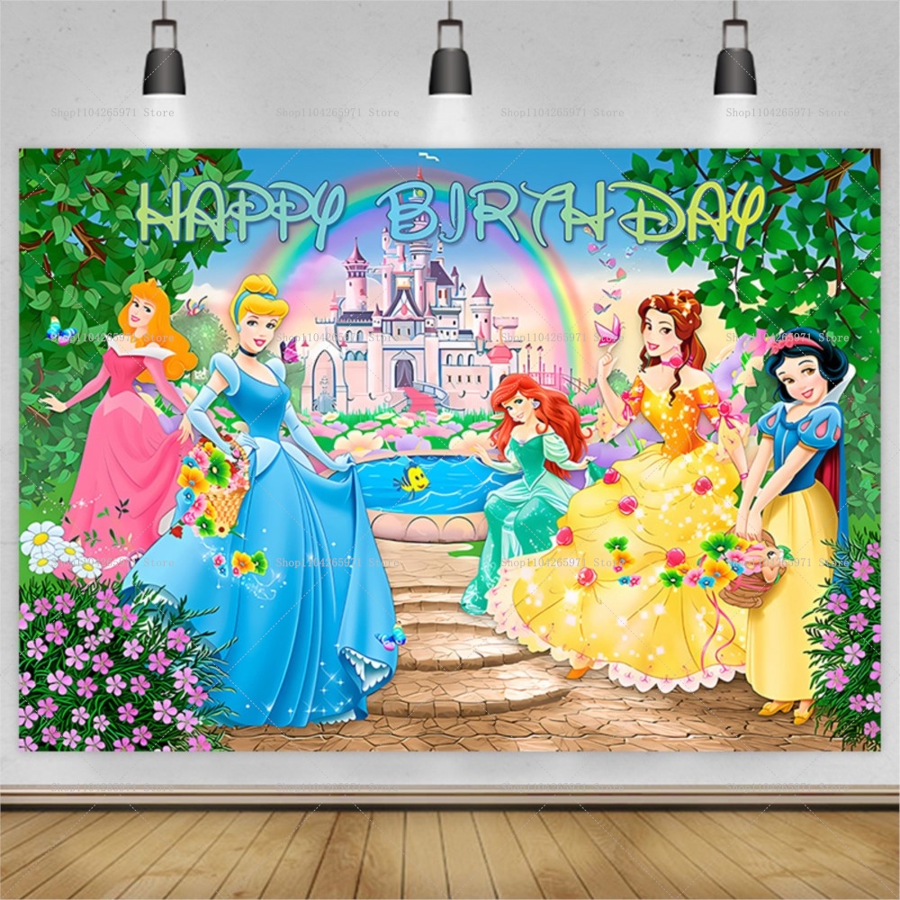 Disney Princess Serie Birthday - Car Accessories Banner บทวิจารณ์และราคา
