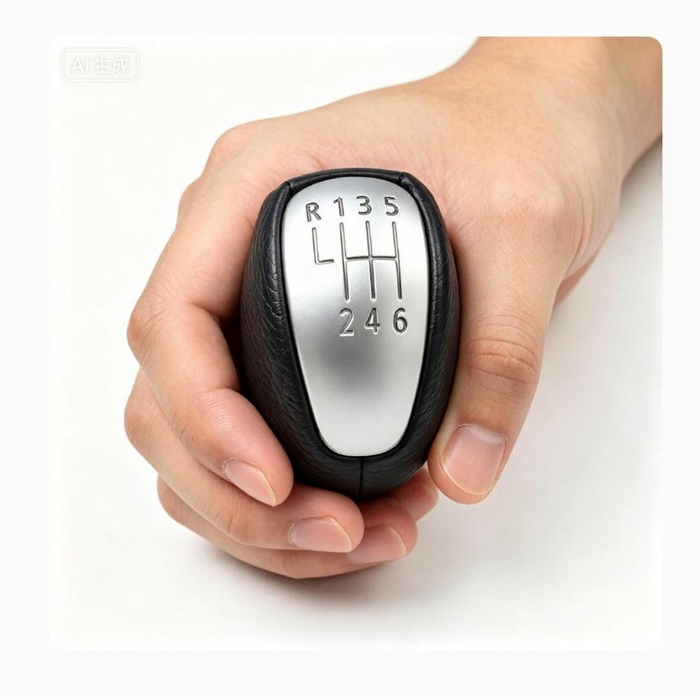 6 Shift Knob 7701233215 PU Lea - Car Accessories Sticker บทวิจารณ์และราคา