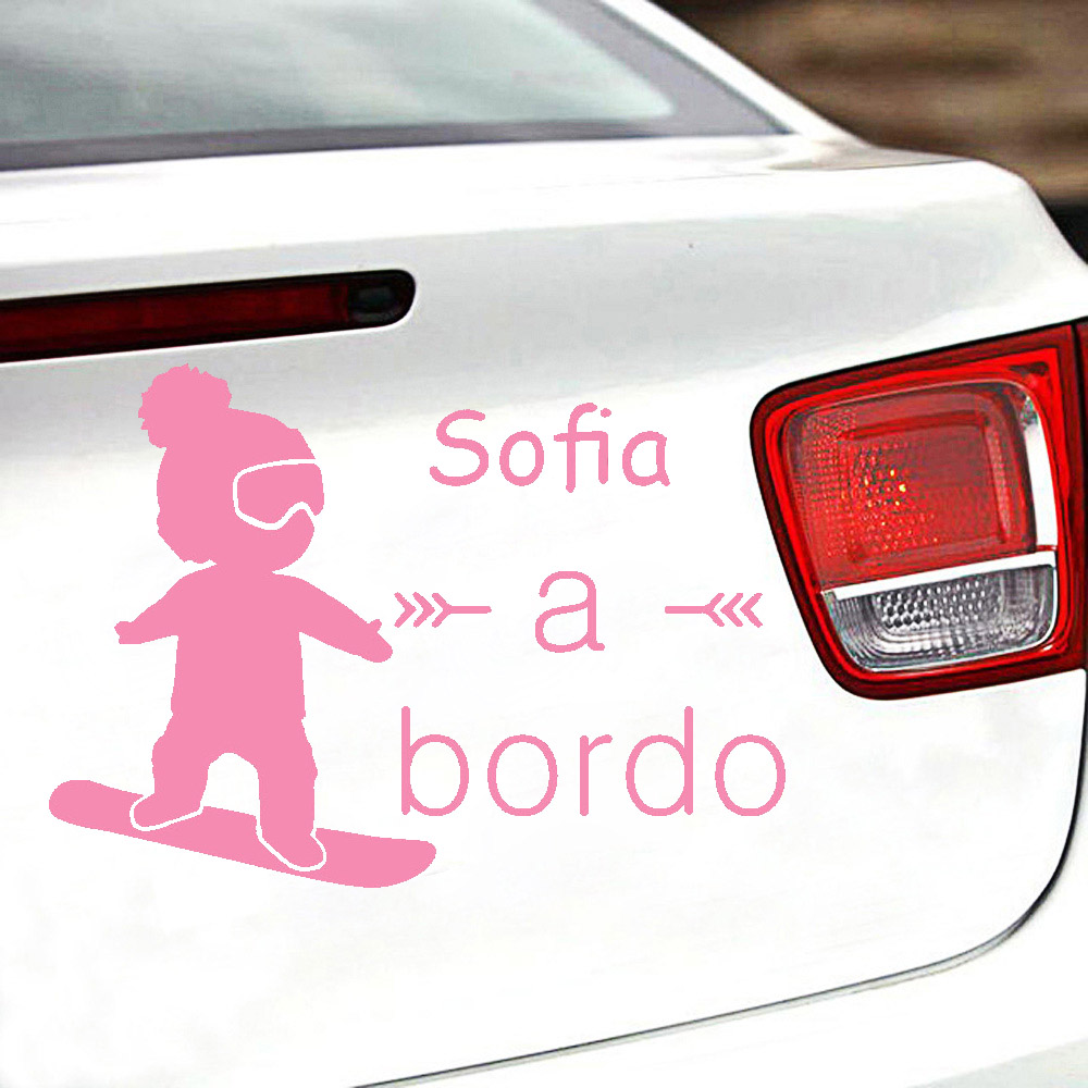 1pc Vinyl baby a bordo colorfu - Car Accessories Sticker บทวิจารณ์และราคา