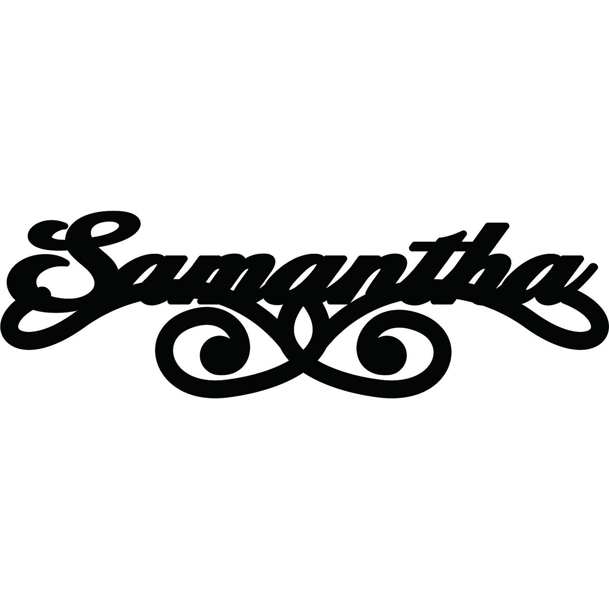 Elegant Samantha Swirl Flouris - Car Accessories Sticker บทวิจารณ์และราคา