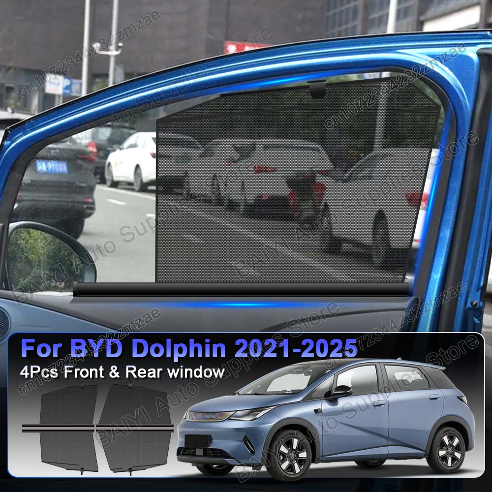 For BYD Dolphin 2021-2025 Car  - Automatic Car Sunshade บทวิจารณ์และราคา