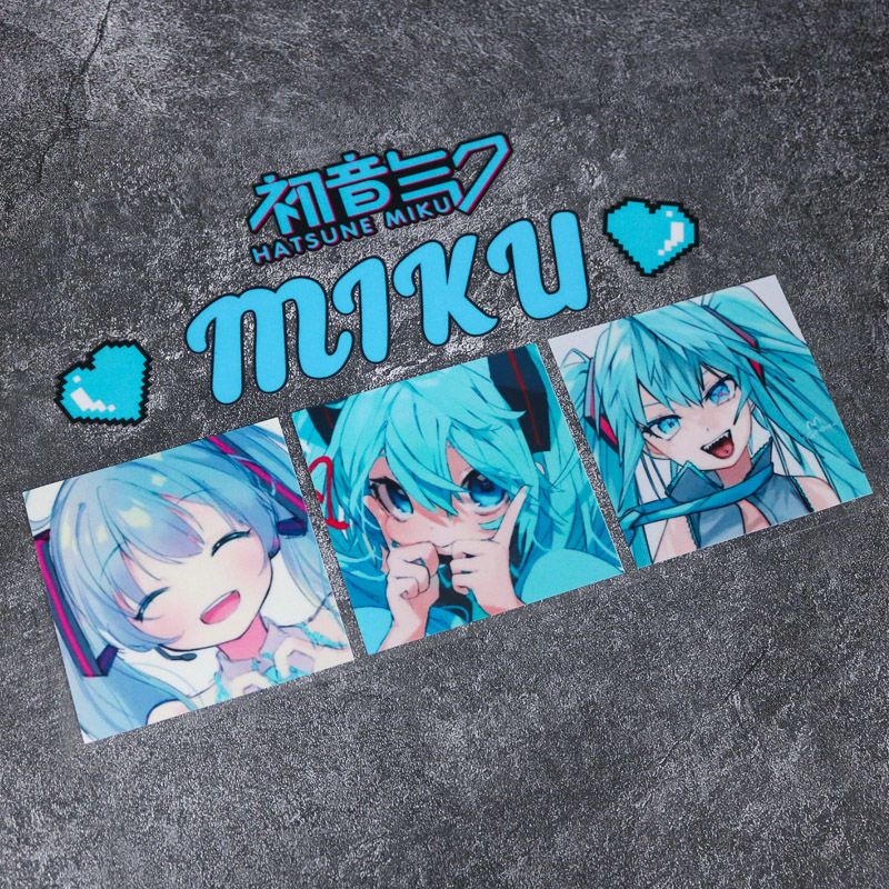 2026 New Creative Hatsune Miku - Car Accessories Sticker บทวิจารณ์และราคา