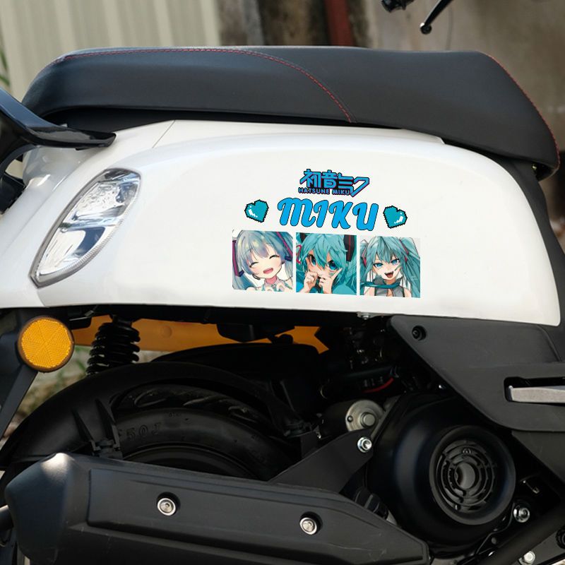 2026 New Creative Hatsune Miku - Car Accessories Sticker บทวิจารณ์และราคา