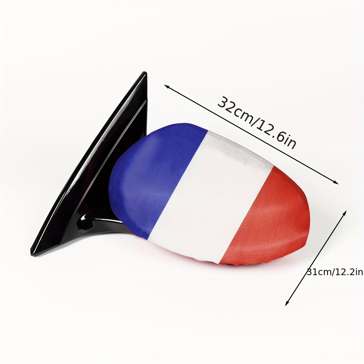 France Hood Flag Cover 155 Cm  - Car Accessories Banner บทวิจารณ์และราคา