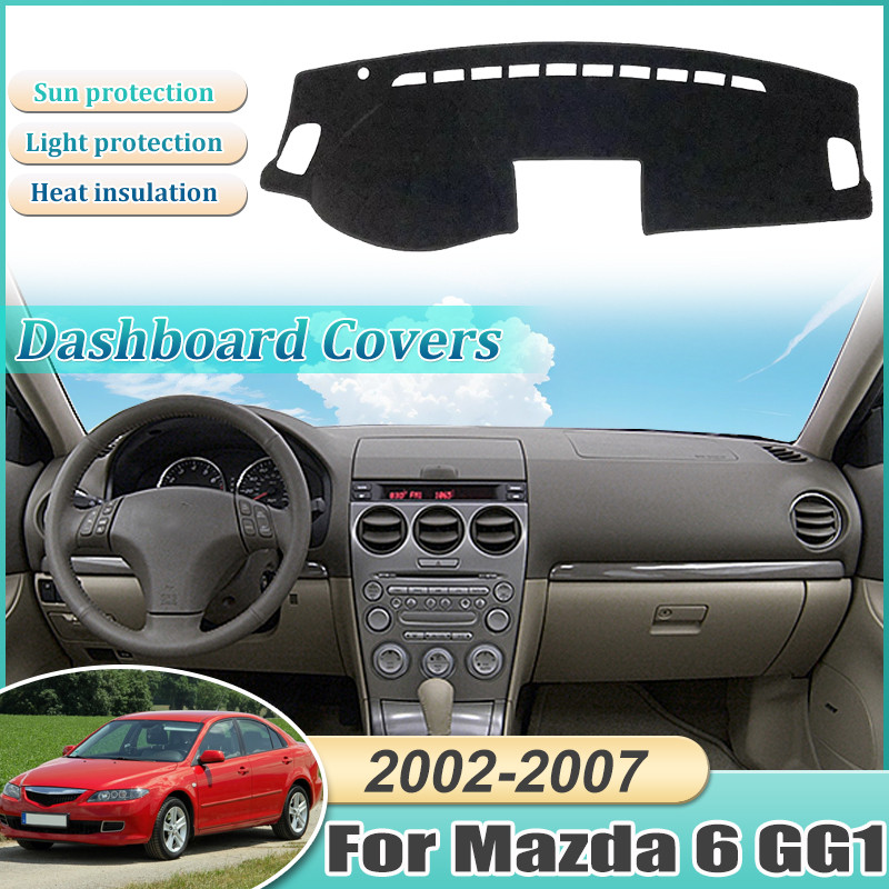 Dashboard Cover For Mazda 6 Ac - Car Accessories Sticker บทวิจารณ์และราคา