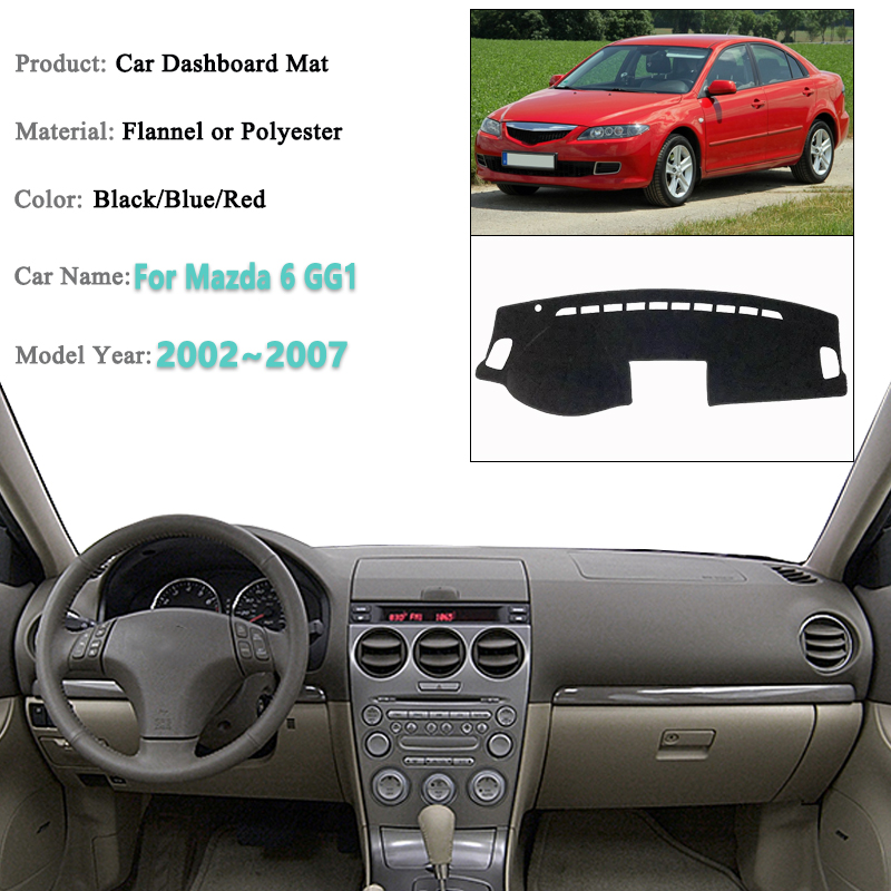 Dashboard Cover For Mazda 6 Ac - Car Accessories Sticker บทวิจารณ์และราคา