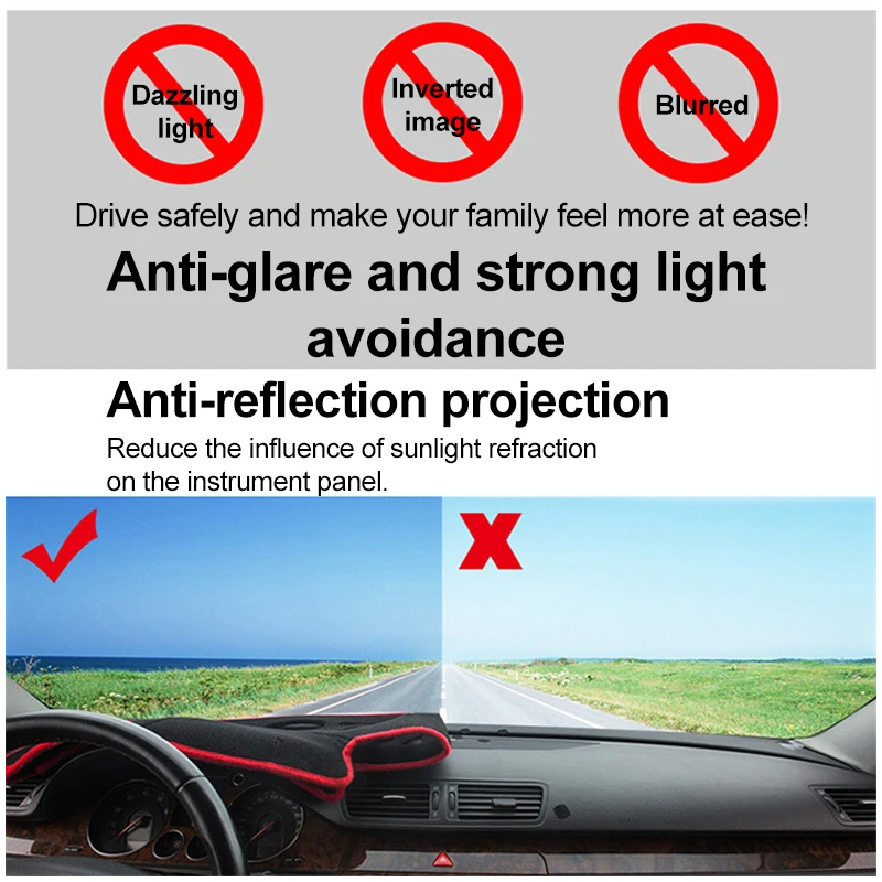 Dashboard Cover For Mazda 6 Ac - Car Accessories Sticker บทวิจารณ์และราคา