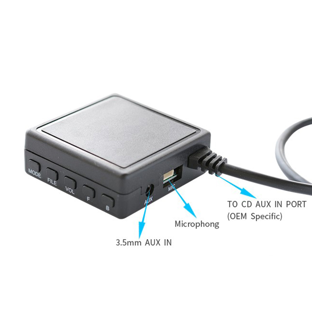 Bluetooth 5.0 AUX USB Cable Ad - Car Accessories Jvc บทวิจารณ์และราคา