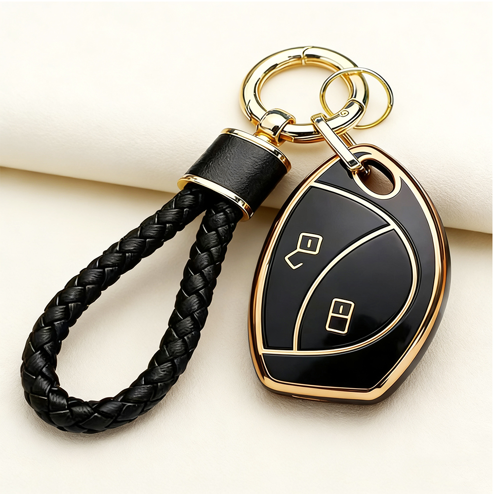 2 Buttons TPU Car Key Case Cov - Car Accessories Malaysia บทวิจารณ์และราคา