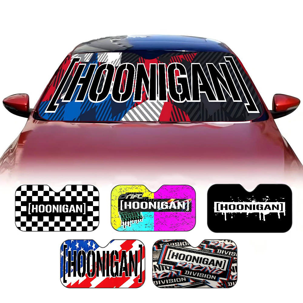 Hoonigan Driven By Passion Rac - Automatic Car Sunshade บทวิจารณ์และราคา