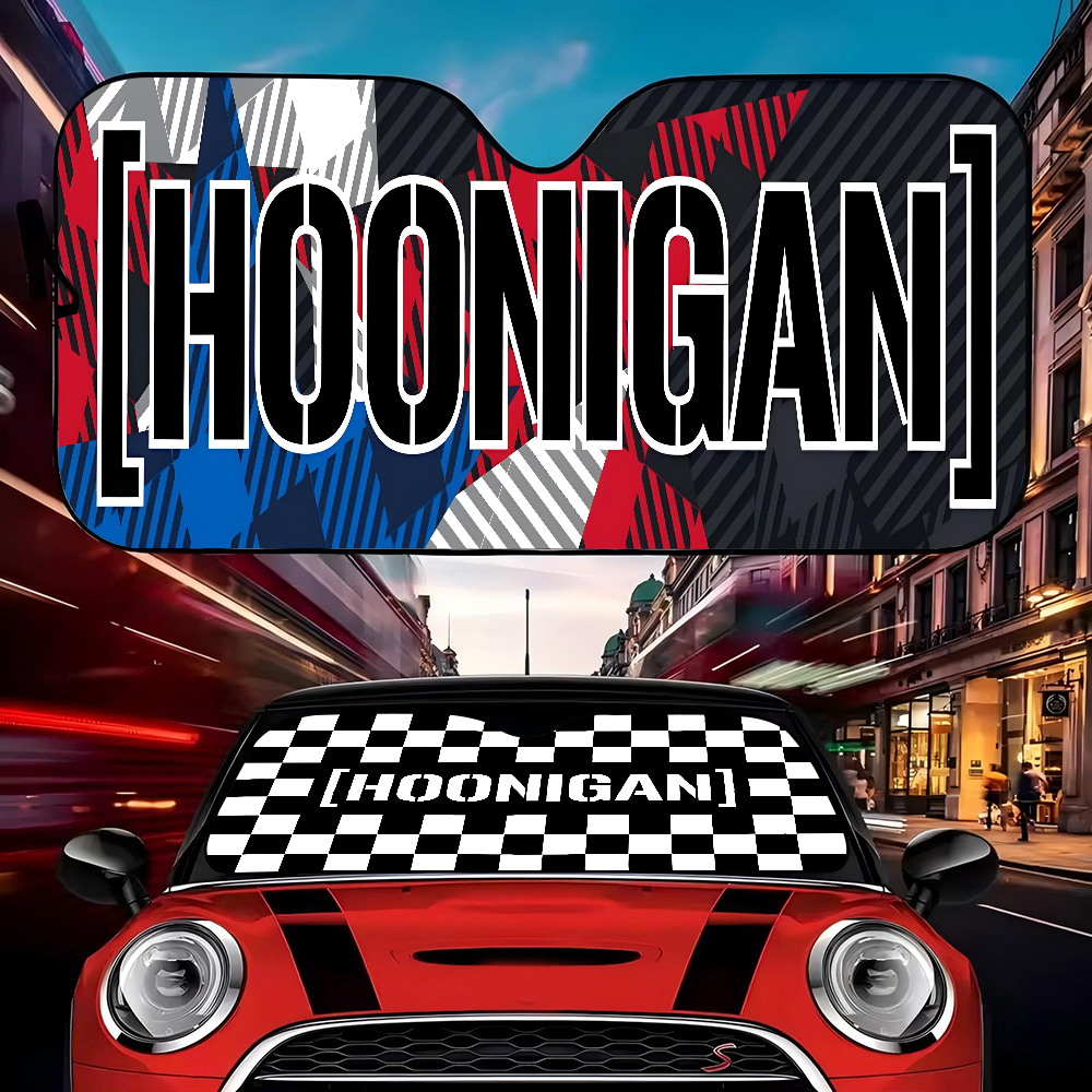 Hoonigan Driven By Passion Rac - Automatic Car Sunshade บทวิจารณ์และราคา