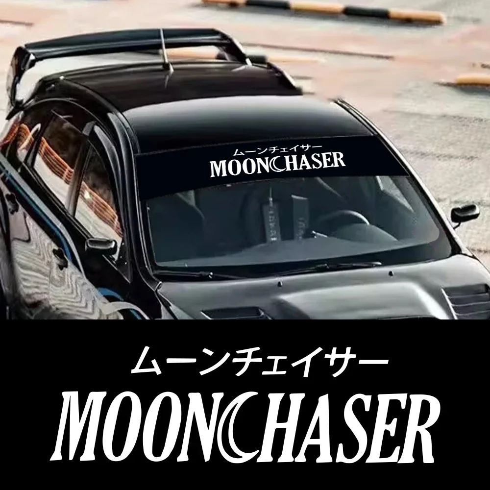 Car Sticker MoonChaser Windshi - Car Accessories Banner บทวิจารณ์และราคา
