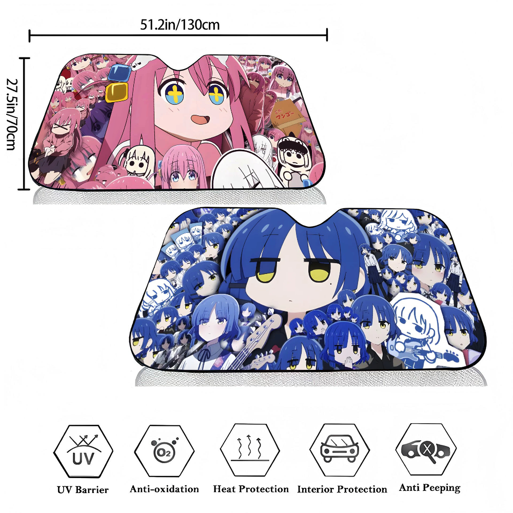 Anime B-bocchi The Rock Cartoo - Car Accessories Interior บทวิจารณ์และราคา