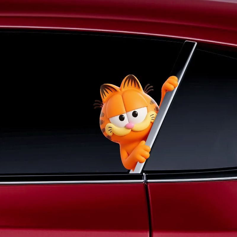 Garfield anime cartoon cute fu - Car Accessories Sticker บทวิจารณ์และราคา