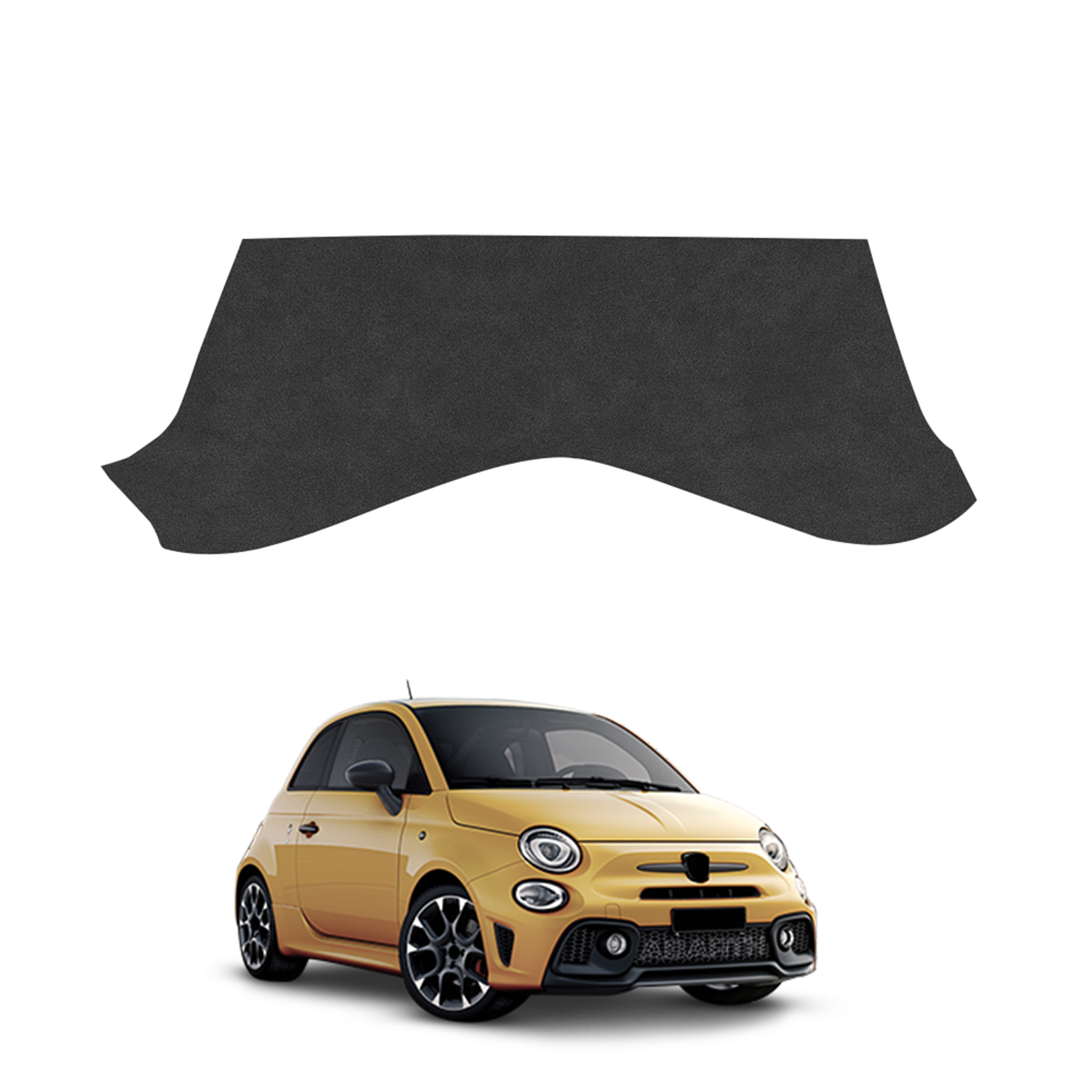 Premium Suede For Abarth 595/6 - Car Accessories Under 500 บทวิจารณ์และราคา