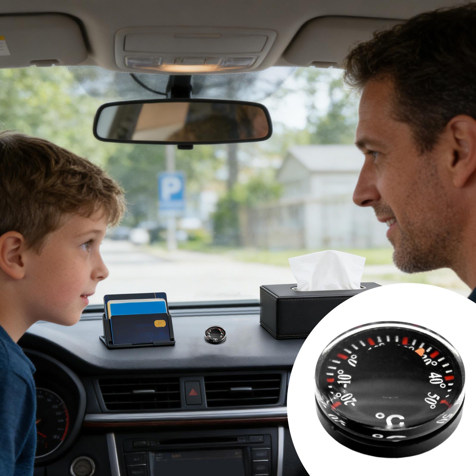 1PC Mini Car Thermometer Batte - Car Accessories Interior บทวิจารณ์และราคา