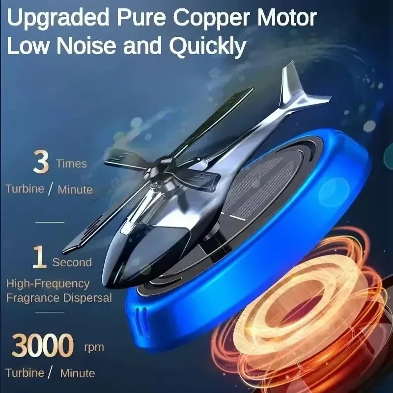 Solar Powered Helicopter Car A - Car Accessories Interior บทวิจารณ์และราคา
