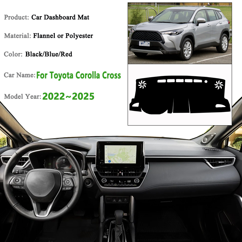 Car Dashboard Cover Dashmat Fo - Car Accessories Sticker บทวิจารณ์และราคา
