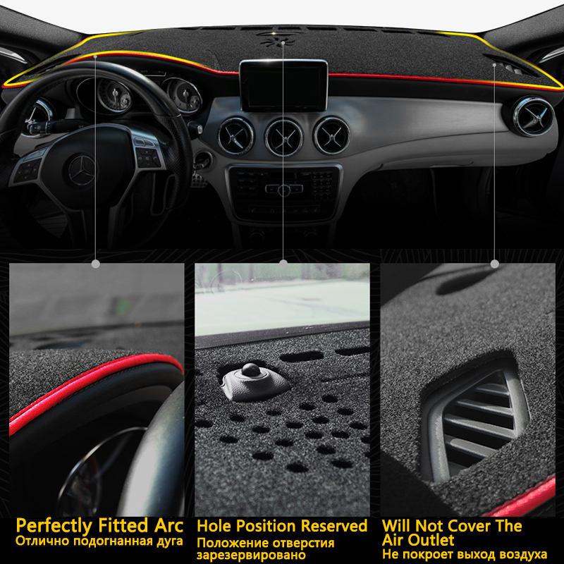 Car Dashboard Cover Dashmat Fo - Car Accessories Sticker บทวิจารณ์และราคา