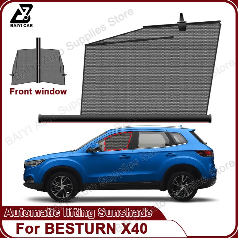 For BESTURN X40 car Side windo - Automatic Car Sunshade บทวิจารณ์และราคา